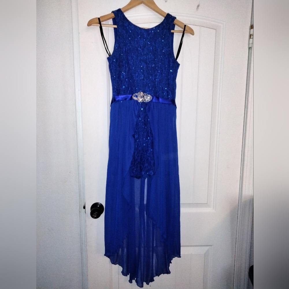 💜Philly blue romper dress